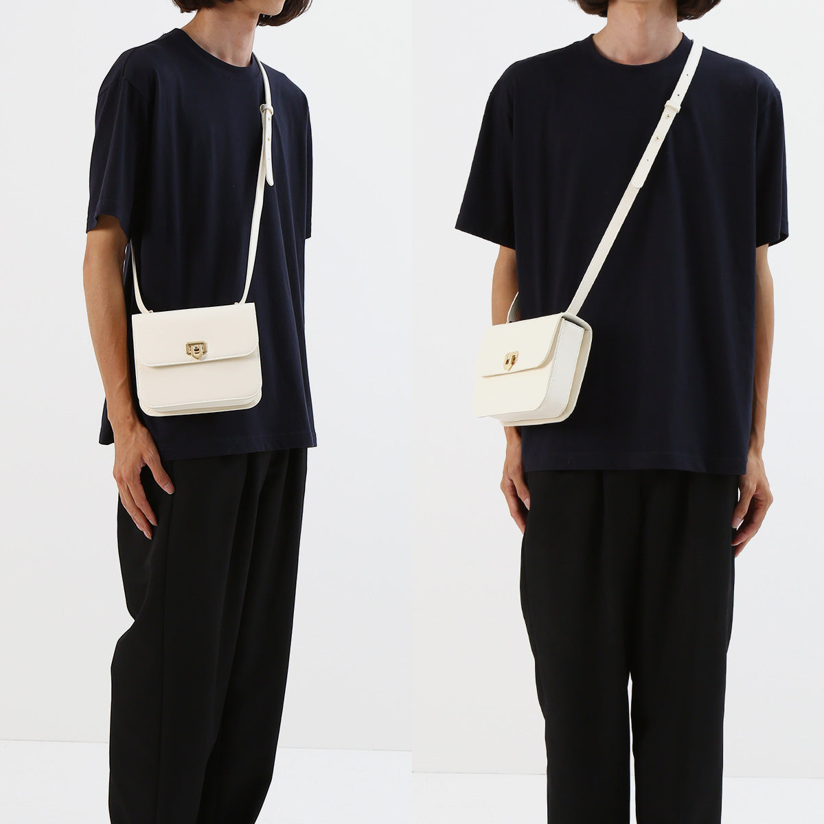 リゼ・ヘルエスタ バックルミニショルダーバッグ