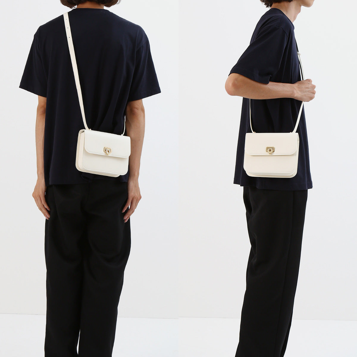 リゼ・ヘルエスタ バックルミニショルダーバッグ