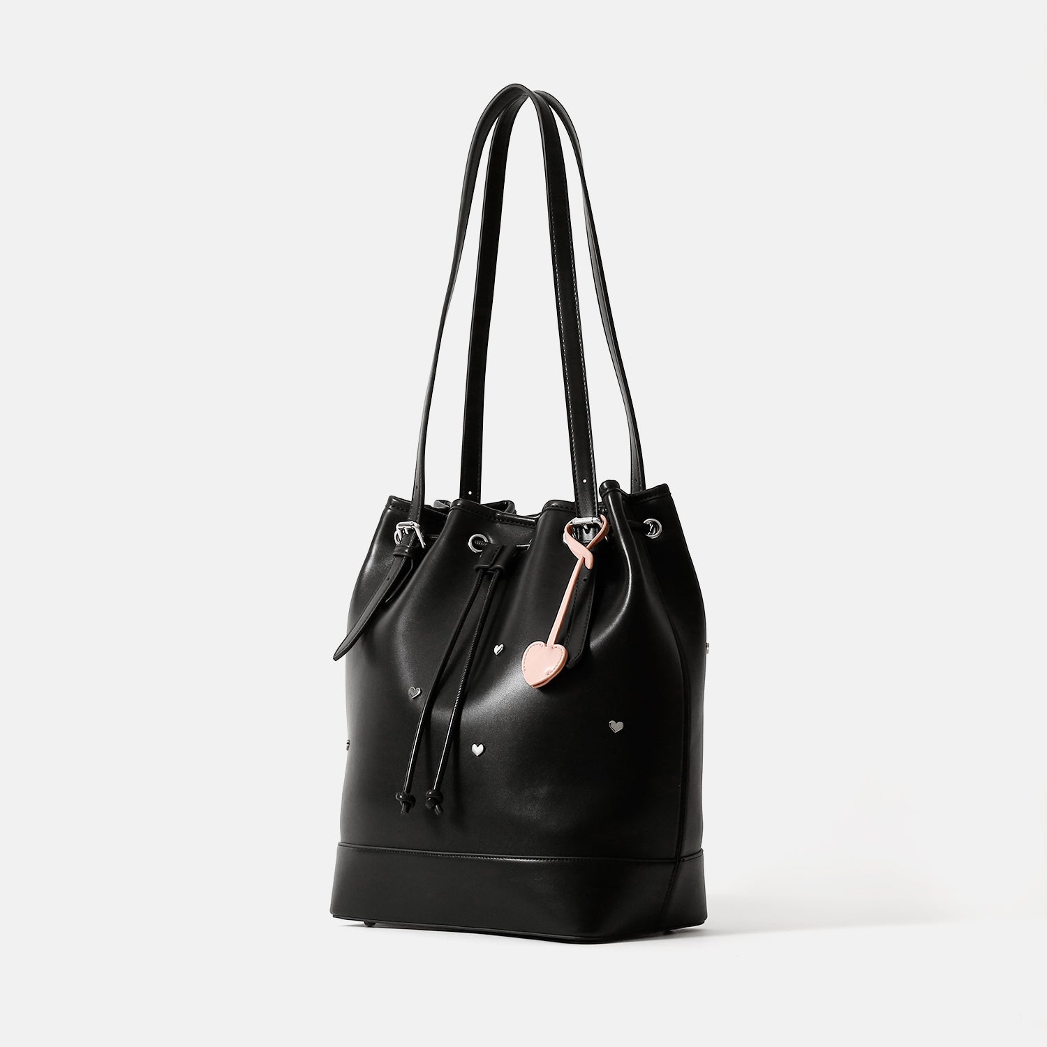 魔界ノりりむ ハートスタッズバケットバッグ