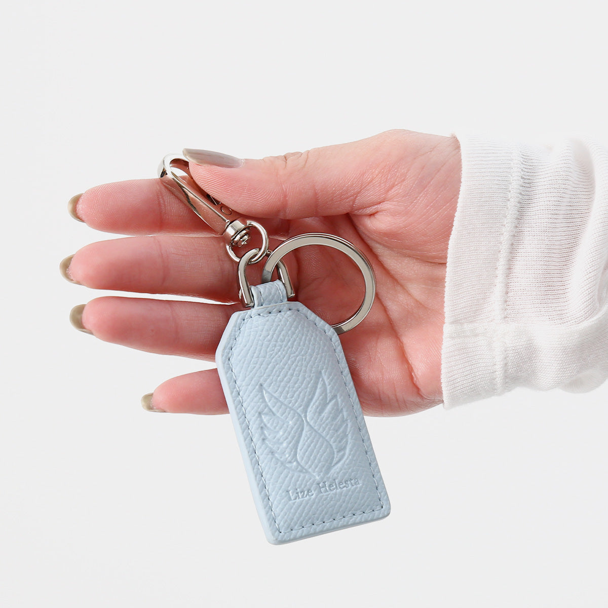 加賀美ハヤト/リゼ・ヘルエスタ モチーフタグキーリング(ライトブルー)