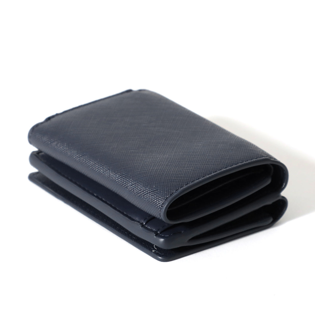 イブラヒム コンパクトウォレット:ネイビー