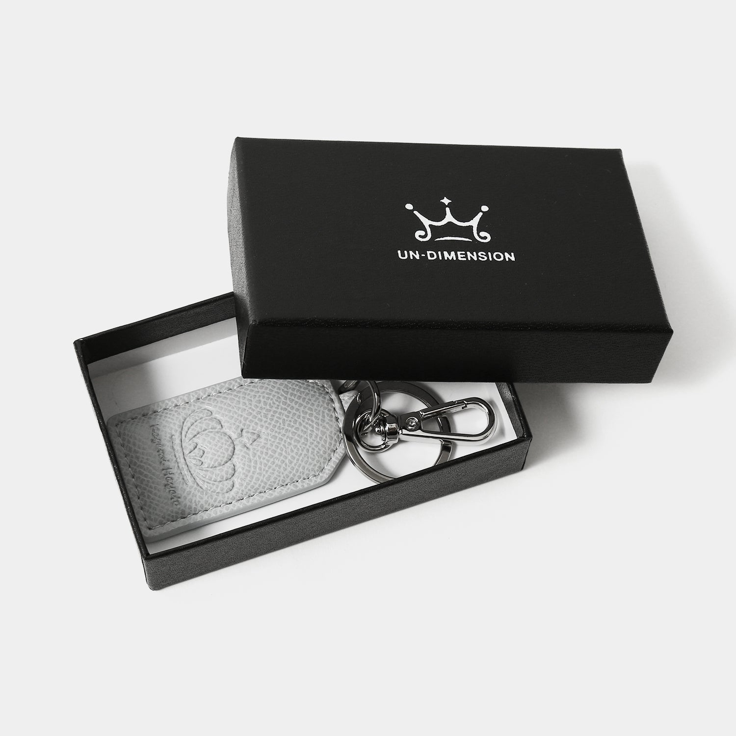 加賀美ハヤト/リゼ・ヘルエスタ モチーフタグキーリング (ライトグレー)