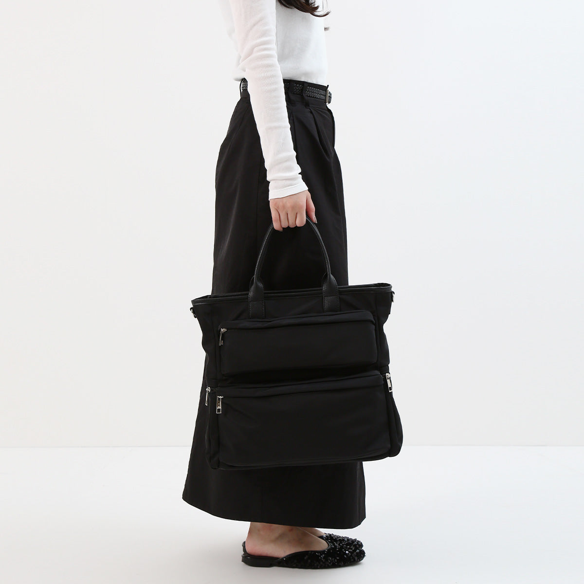 リゼ・ヘルエスタ ワイドポケットヘルメットバッグ