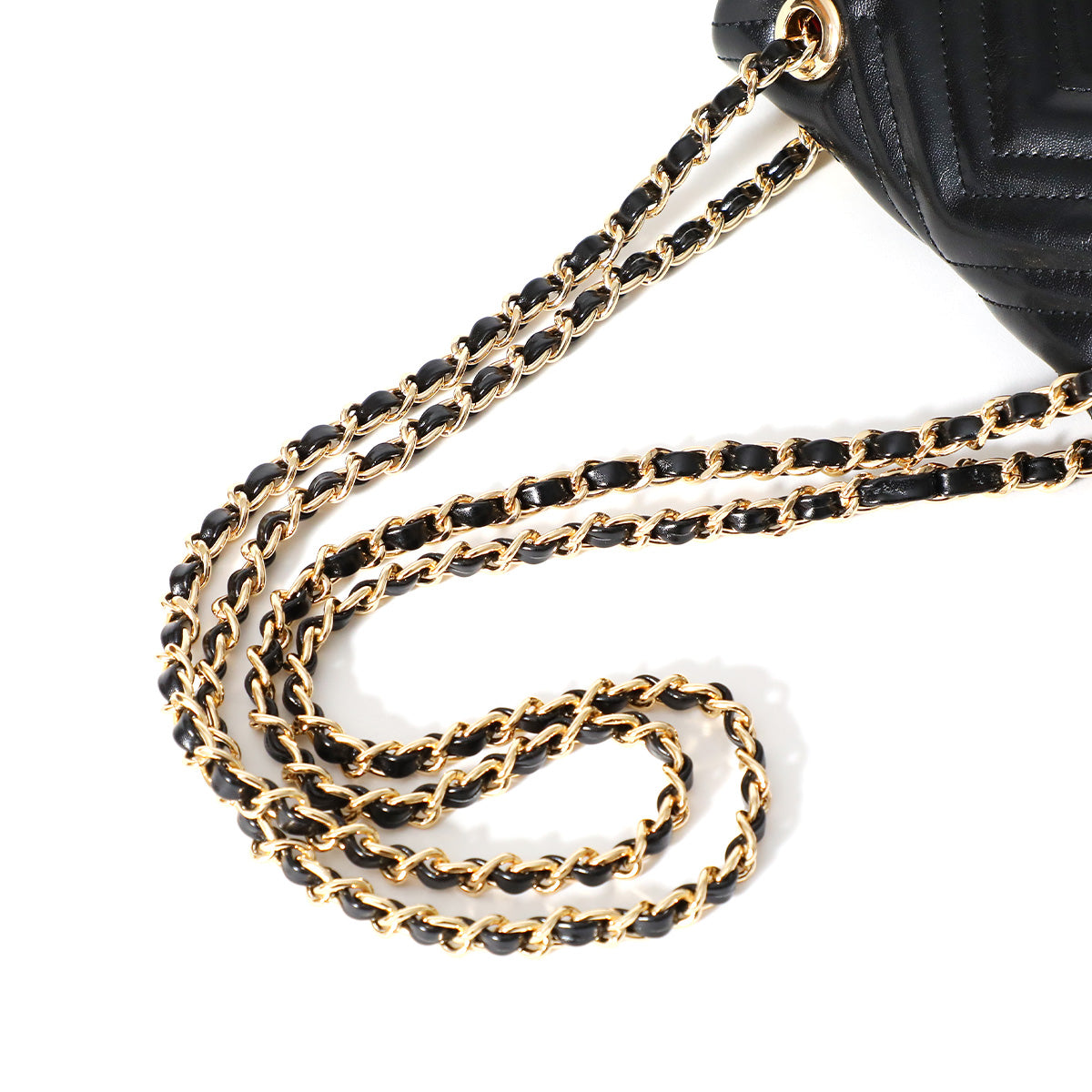 イブラヒム/フレン・E・ルスタリオ チェーンハンドバッグ:ブラック