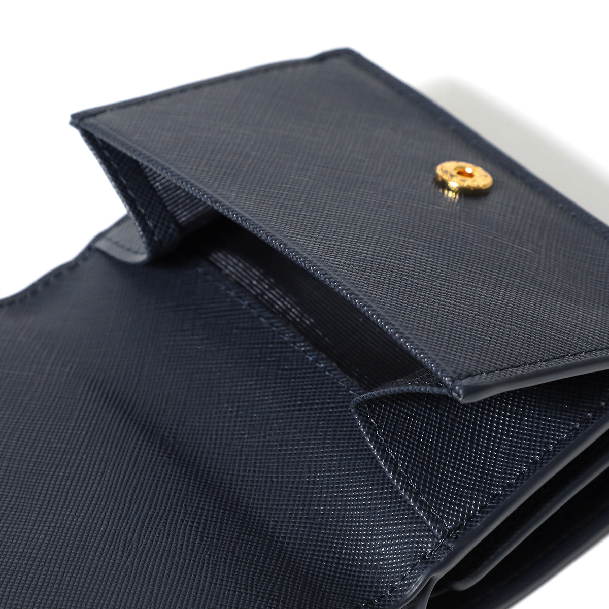 イブラヒム コンパクトウォレット:ネイビー