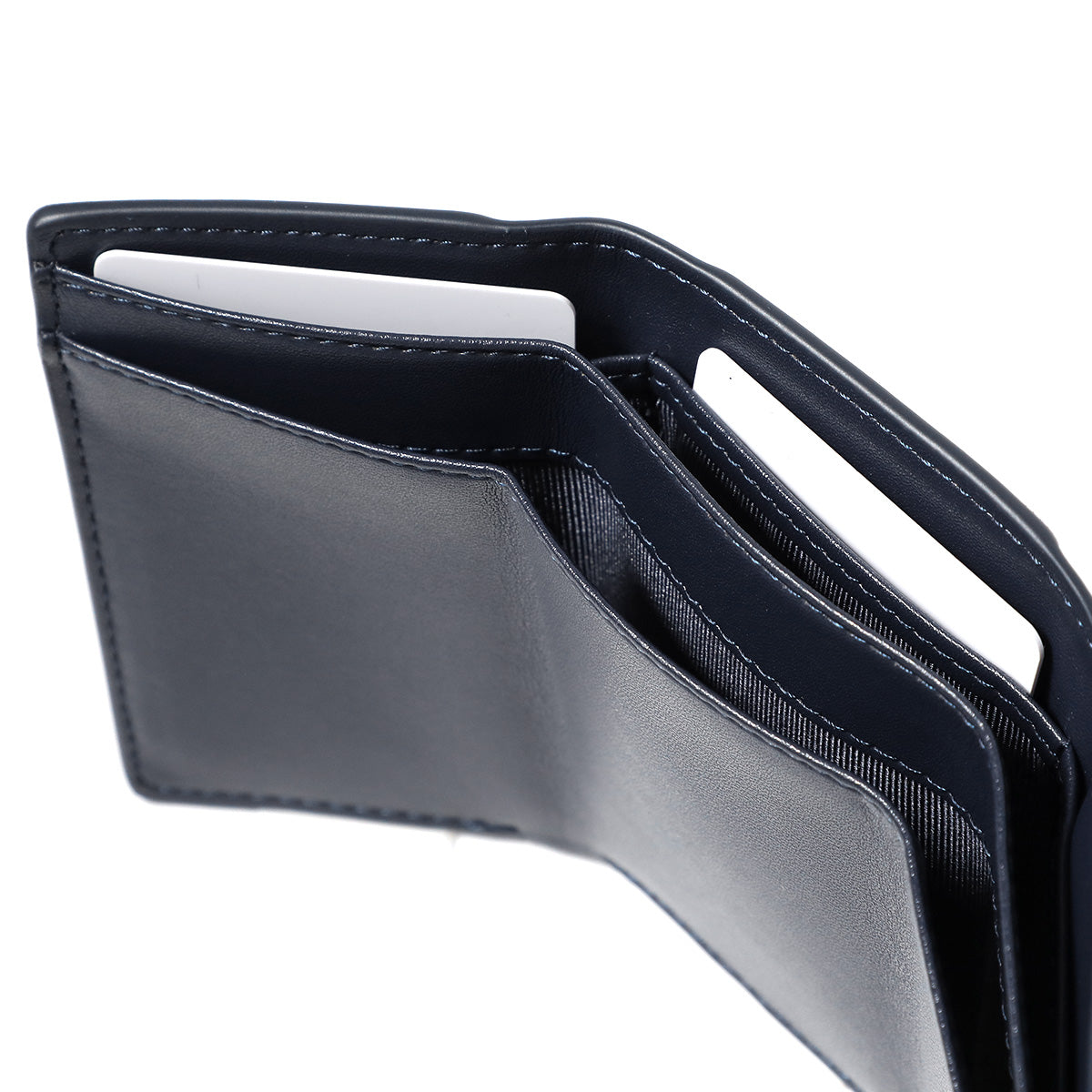 イブラヒム コンパクトウォレット:ネイビー