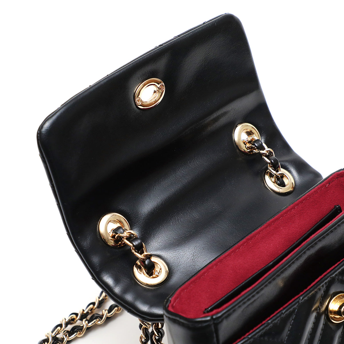 イブラヒム/フレン・E・ルスタリオ チェーンハンドバッグ:ブラック