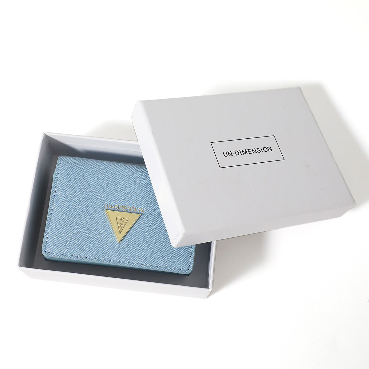 イブラヒム コンパクトウォレット:ライトブルー