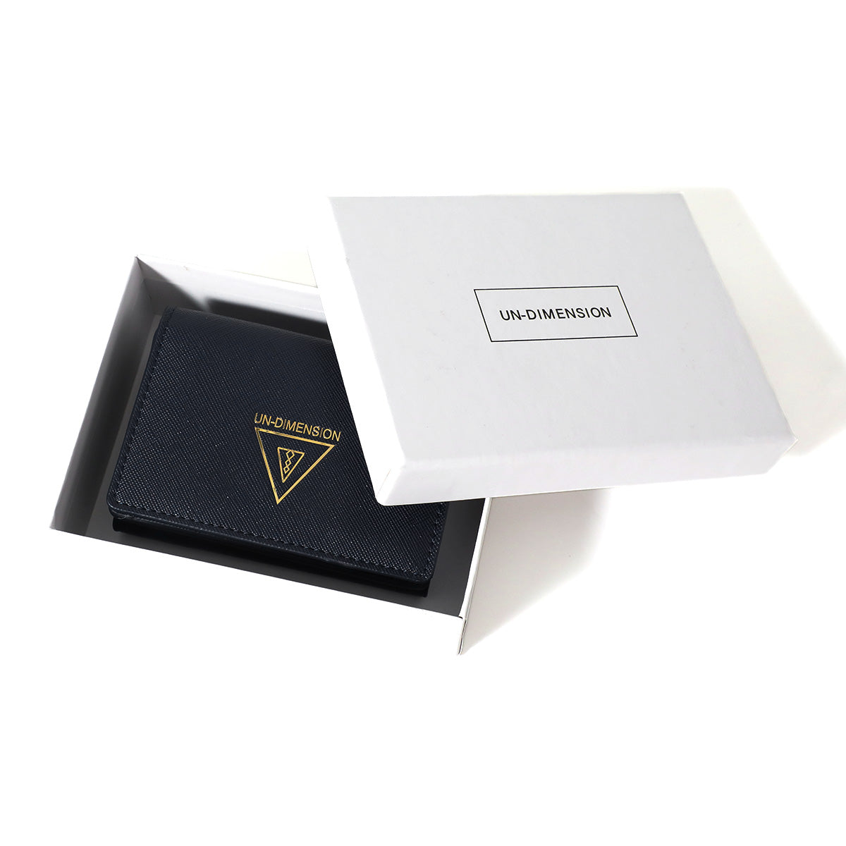 イブラヒム コンパクトウォレット:ネイビー