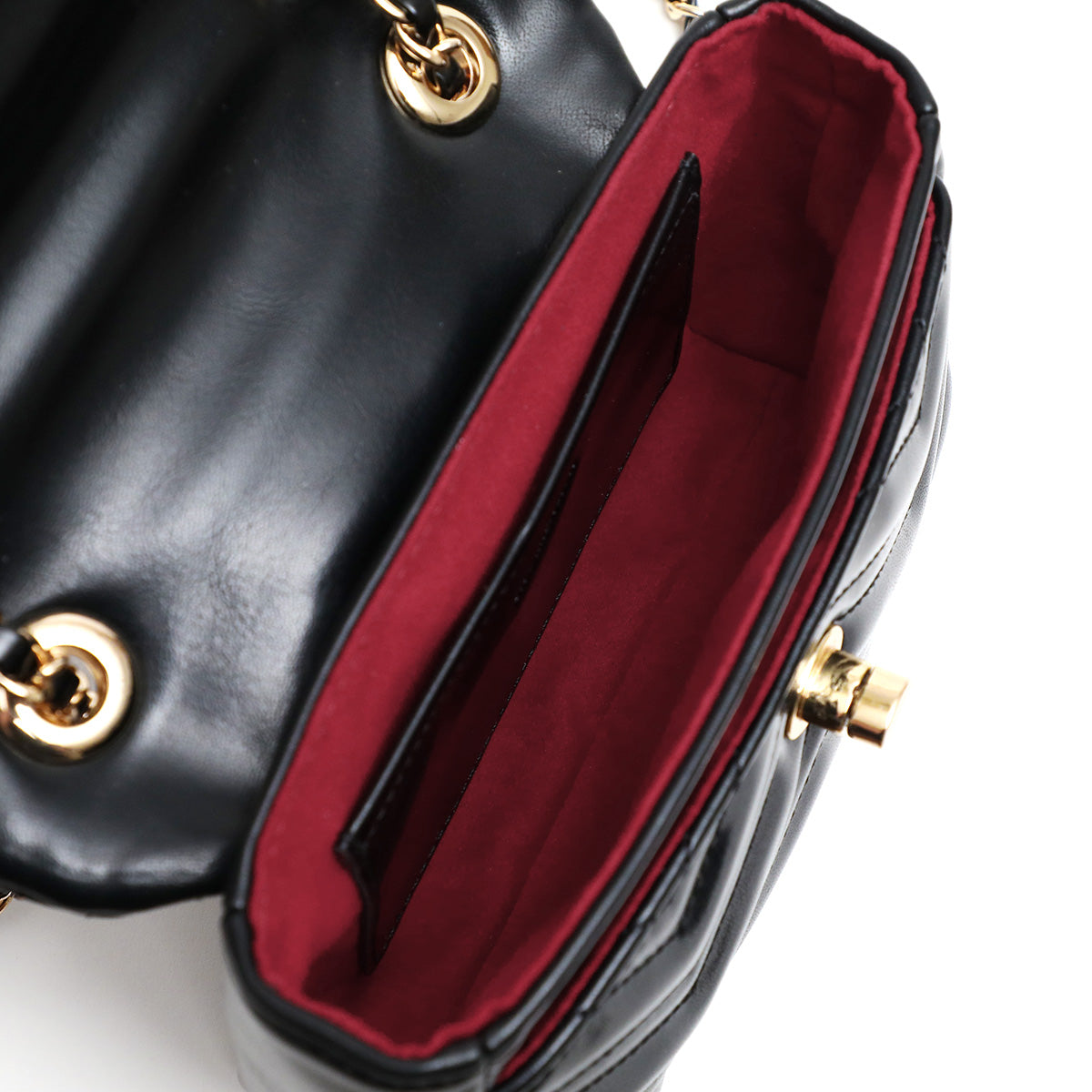 イブラヒム/フレン・E・ルスタリオ チェーンハンドバッグ:ブラック