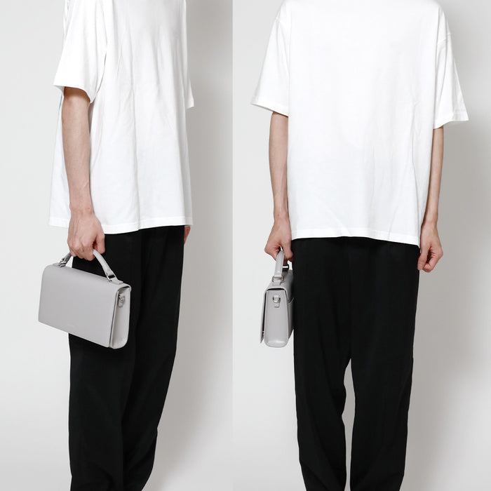 不破湊 ワンハンドルバッグ:グレー