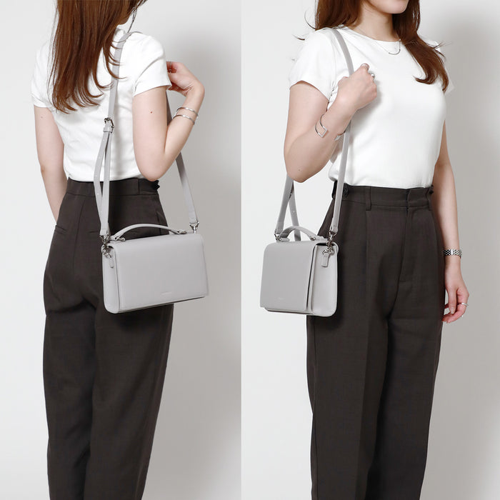 不破湊 ワンハンドルバッグ:グレー