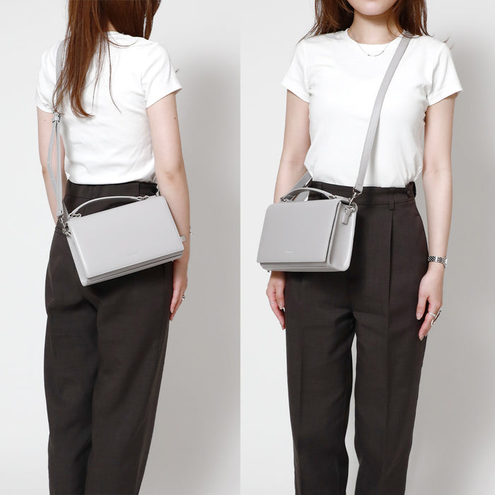 不破湊 ワンハンドルバッグ:グレー