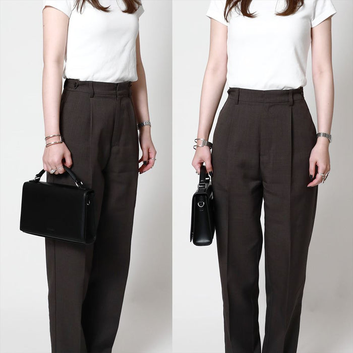 不破湊 ワンハンドルバッグ:ブラック