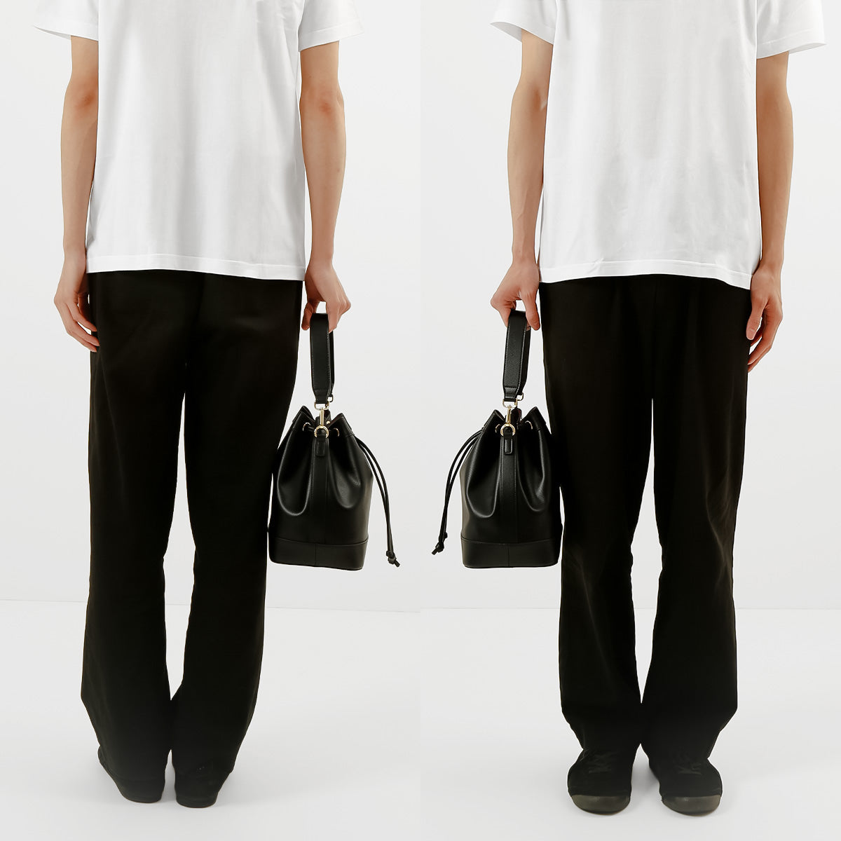 葛葉 ドローストリングバッグ