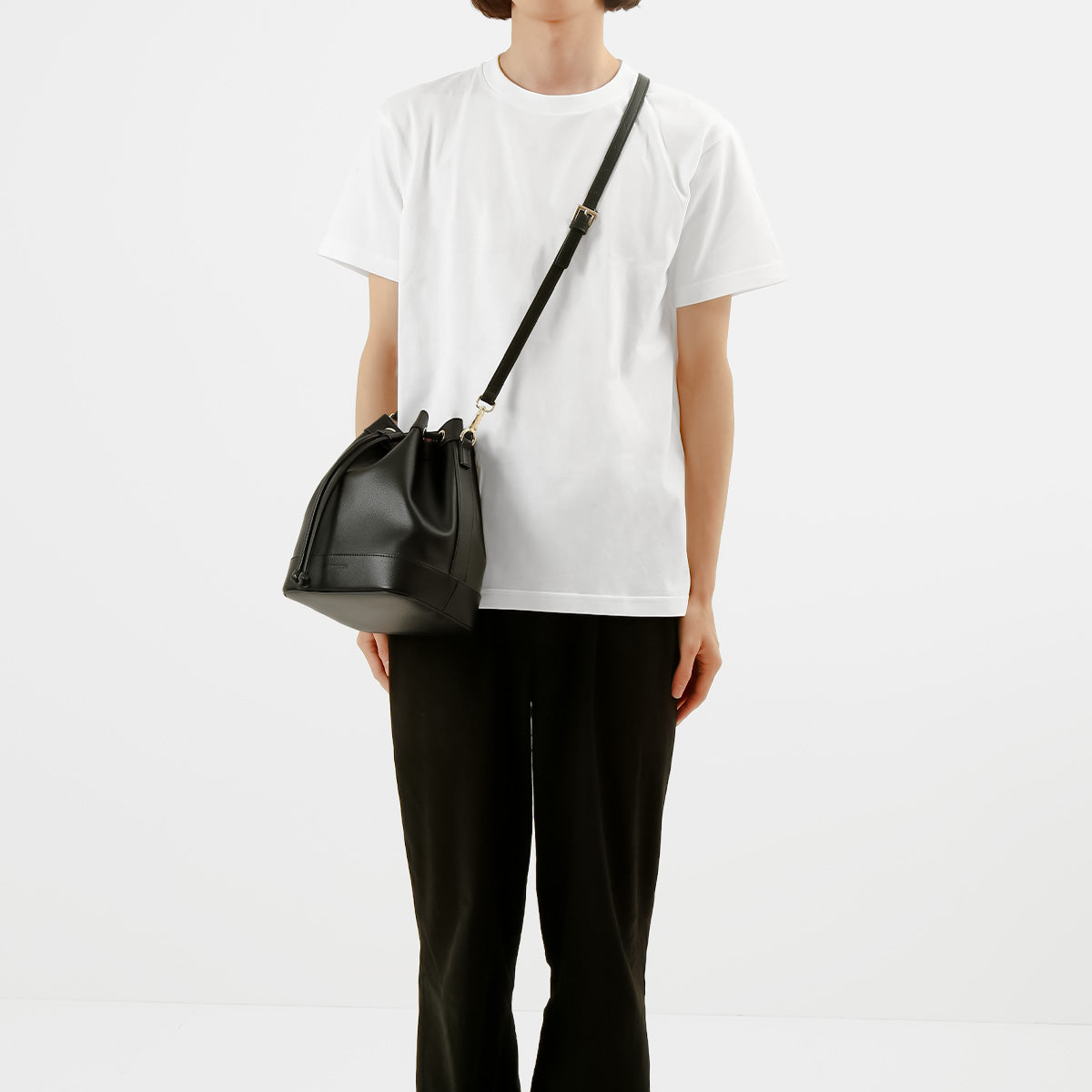 葛葉 ドローストリングバッグ