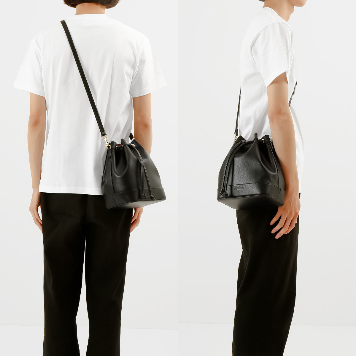 葛葉 ドローストリングバッグ