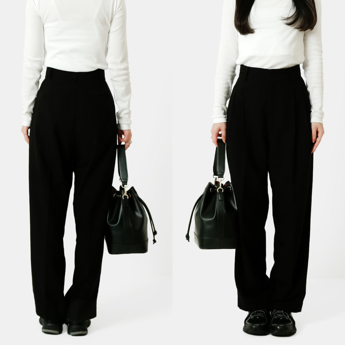 葛葉 ドローストリングバッグ