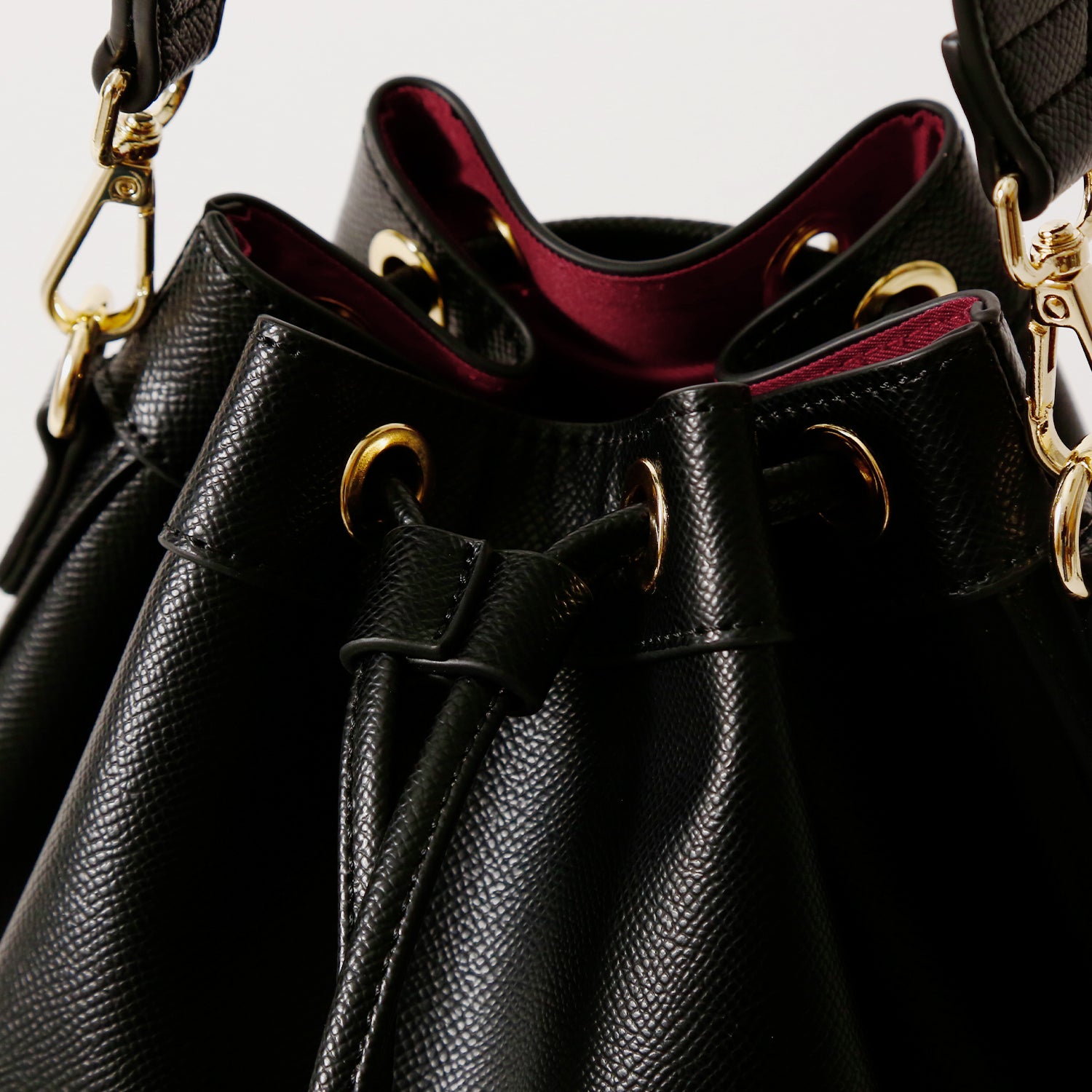 葛葉 ドローストリングバッグ