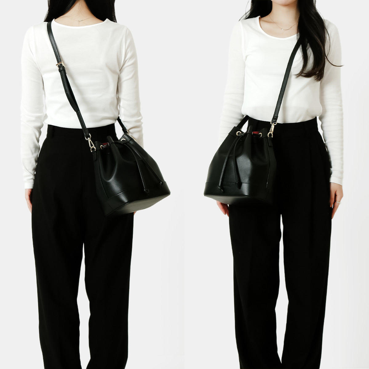 葛葉 ドローストリングバッグ