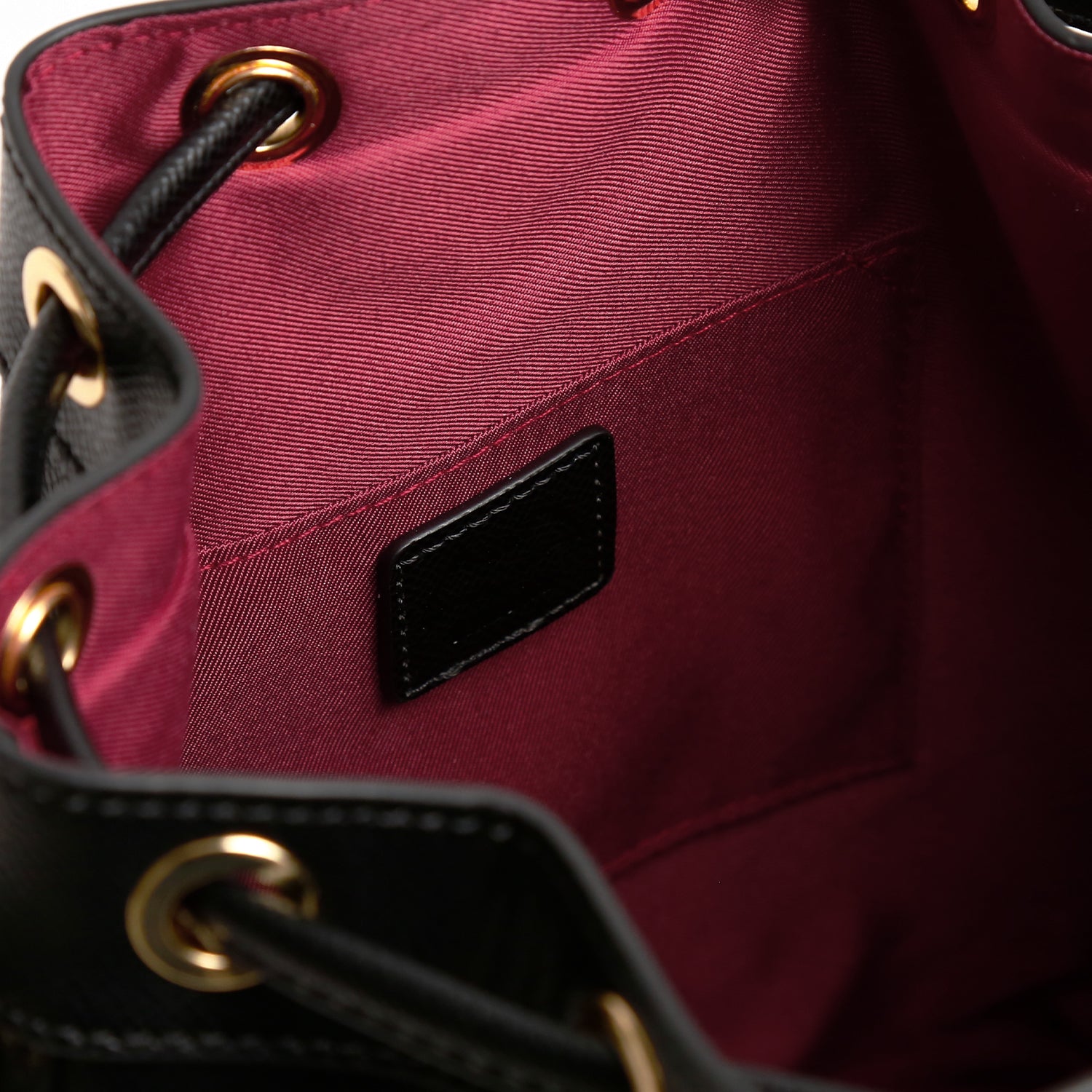 葛葉 ドローストリングバッグ