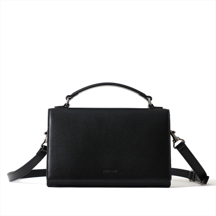 不破湊 ワンハンドルバッグ:ブラック