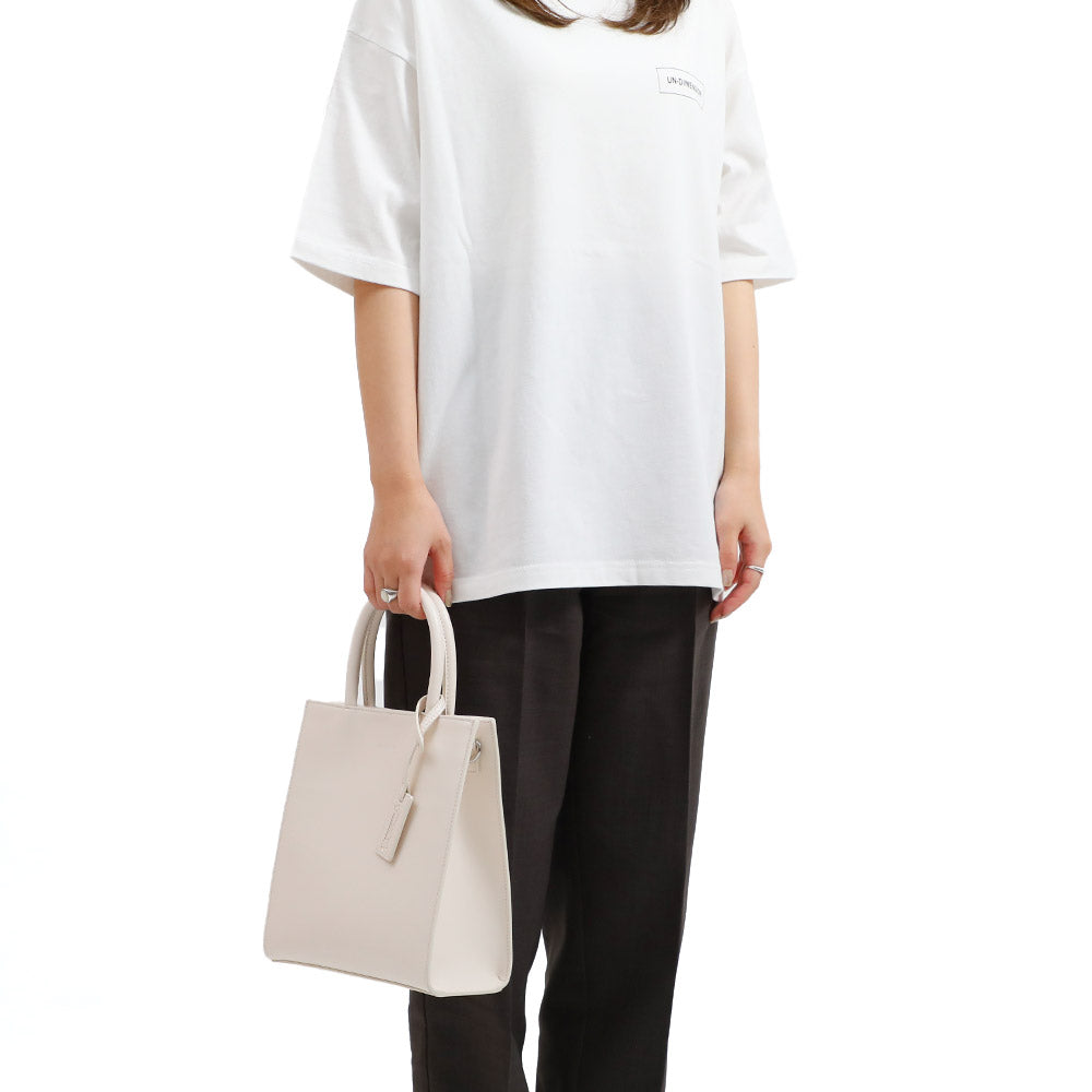 叶 / 樋口楓 2way ハンドバッグ:オフホワイト