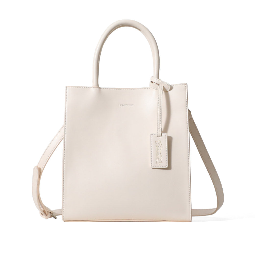 叶 / 樋口楓 2way ハンドバッグ:オフホワイト