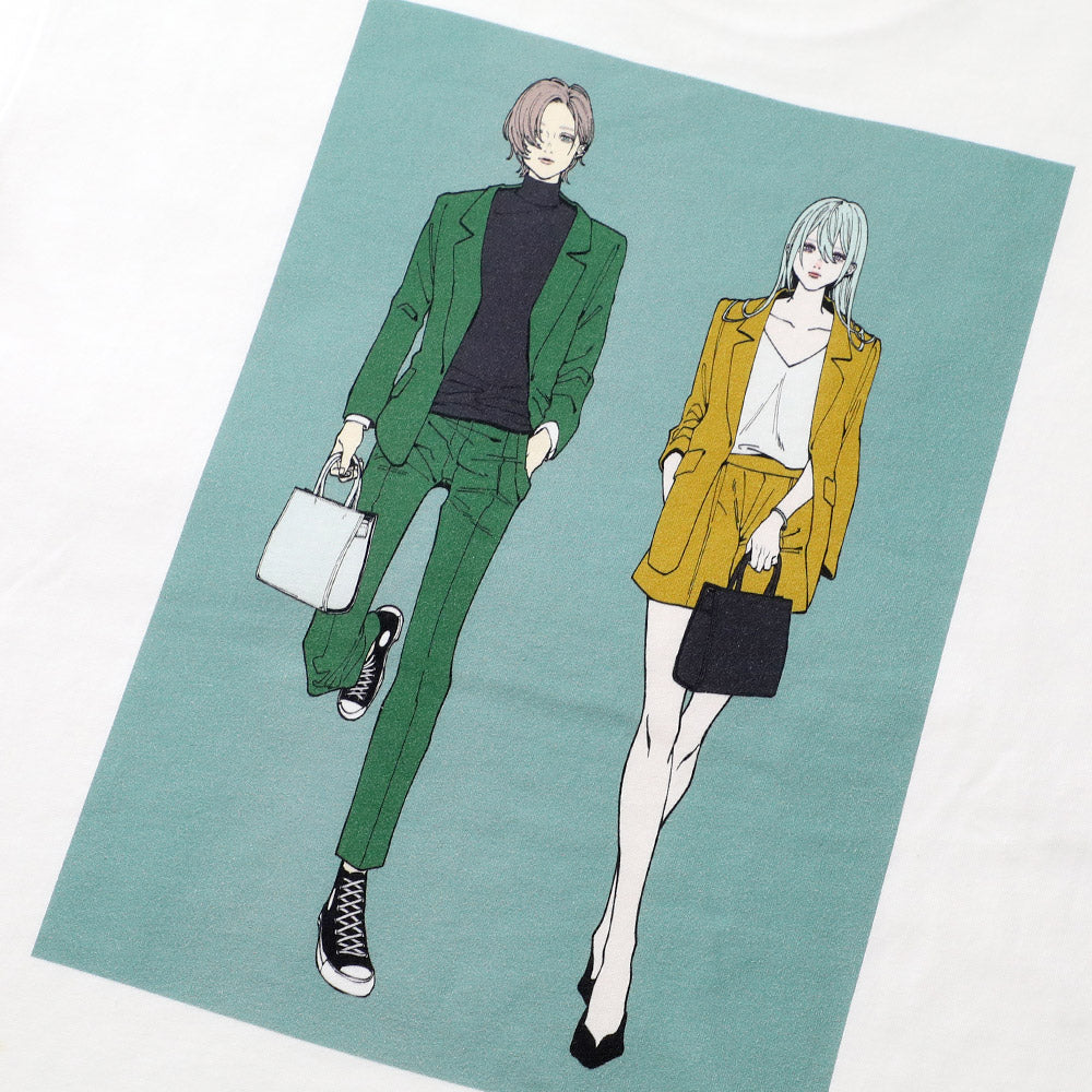 叶 / 樋口楓 グラフィックオーバーサイズTシャツ3