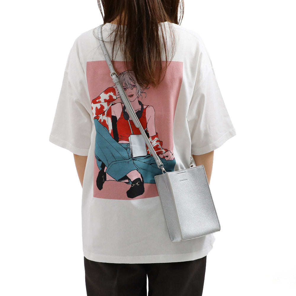 樋口楓ミニショルダーバッグ:シルバー