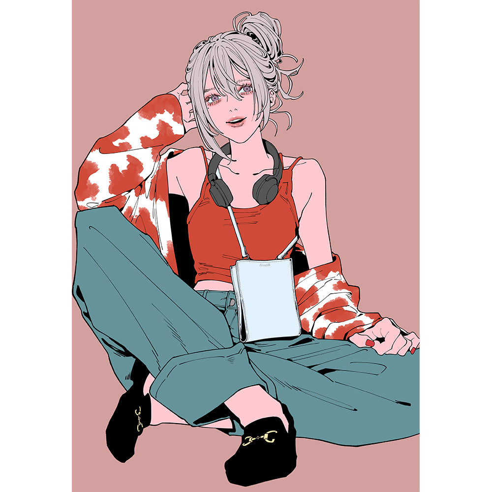 樋口楓ミニショルダーバッグ:シルバー