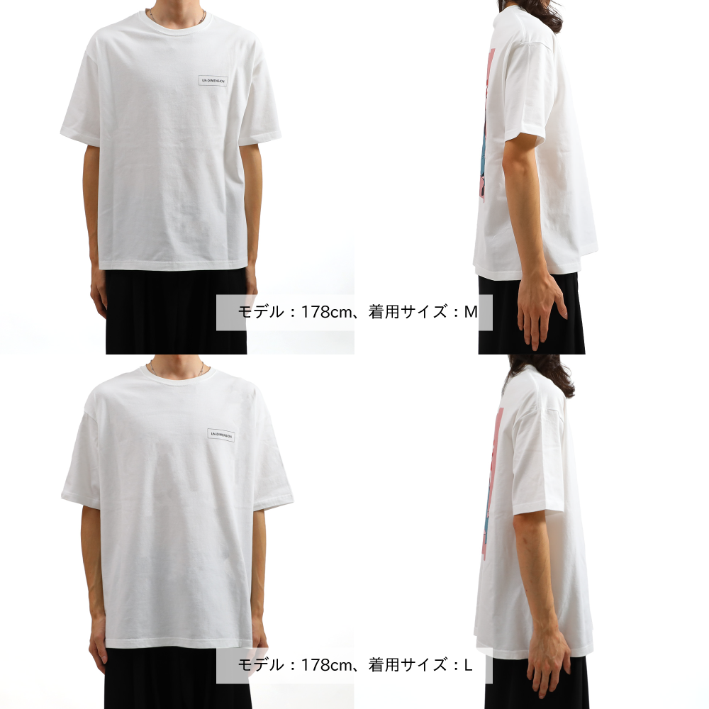 樋口楓 グラフィックオーバーサイズTシャツ2