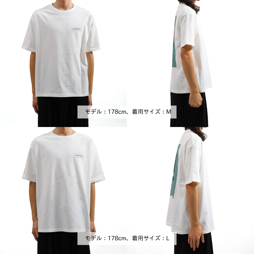 叶 / 樋口楓 グラフィックオーバーサイズTシャツ3